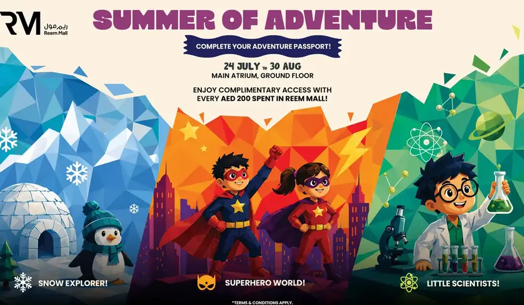 Summer of Adventure at Reem Mall