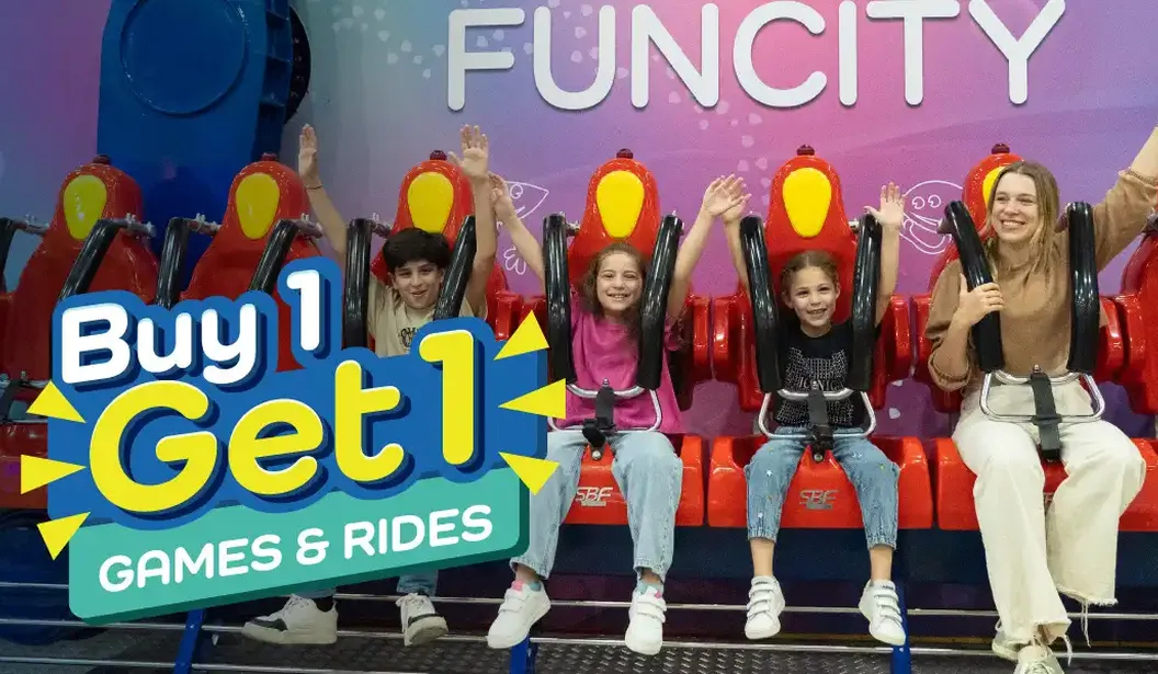Buy 1 Get 1 FREE at Fun City